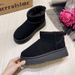 Snow Boots For Women With Thick Fleece And Warmth, Winter Anti Slip Waterproof Boots, Popular Outdoor Midsole Thick Soled Women's Cotton Shoes_vogvips.com