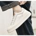 Thick-soled Heightening Board Shoes Men's Sports And Leisure Shoes Work Men's Shoes_vogvips.com