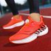 Teenagers' Ultra-light Shock-absorbing Running Men, Autumn Winter Double Mesh Professional Sports Shoes For Junior High_vogvips.com