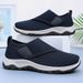Euro Step 2025 New Men's Autumn Casual Adjustable Velcro Fly Weave Old Beijing Cloth Shoes_vogvips.com