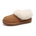Hot-Selling New Year Short Tube Snow Boots For Women With Wool Mouth, Sheepskin Integrated, Fleece-Lined, Thickened,_vogvips.com