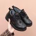 Winter New Women's With Fleece Lining, Thickened Boots For Middle-aged And Elderly, Leather Waterproof Snow Boots, Mom_vogvips.com