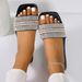 2026 Summer New Large Size Pearl Flat Sandals For Women, Low Heel Outdoor Beach Sandals, In-Stock Wholesale_vogvips.com