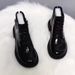 Chunky Heel Martin For Women New Autumn Winter British Style Ankle Height Increasing Slimming Fleece Lined Melard Short_vogvips.com