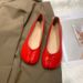 Split For Women, Internet Famous Pig Trotter Flat Bottomed 2025 Spring New Toe Lazy Soft Leather Single Sh, Autumn_vogvips.com