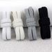 Shoelaces Solid Color Flat Single Layer High Elastic Latex Thread Elastic Shoelaces, Elastic Bands, Clothing Ropes, Curtain Tiebacks_vogvips.com
