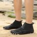 Athletic Shoes Mid Cut Anti Mud Beach Shoes Thick Soled Anti Cutting River Tracing Shoes Summer Breathable Wading Shoes Quick Drying Amphibious Shoes_vogvips.com