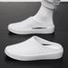 Classic Men's Solid EVA Summer Slippers High Quality Mens Casual Waterproof Shoes Men Slip-on Outdoor Slipper Man Beach_vogvips.com