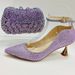 Women's Shoes Fashionable Bow Adorned Bridal And Bridesmaid Shoes, Spring/Summer New Style, Hollow Single Strap Stiletto Heels For Women._vogvips.com