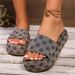 Large Size Women's Slippers round Head Small Plum Blossom Print Lightweight Comfortable Womens Slippers for Casual Wear_vogvips.com
