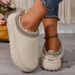 Women's Shoes Large Size Thick Soled Slippers For Women Autumn And Winter New Style Plush And Thickened Warm Slip On Cotton Slippers For Women_vogvips.com