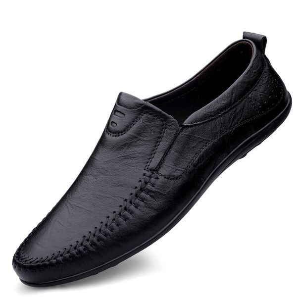 Men's Casual Leather Shoes Men's Soft-faced Leather Soft-soled Men's Shoes Work Doudou Men's Shoes_vogvips.com
