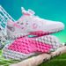 2025 New Nail Breaking Low Top Football With Rotating Buckle For Children's Men's Women's Competitions And Student_vogvips.com
