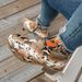 ShoeVault 2024 New Foreign Trade European And American Style Martin Square Heel Pointed Toe Slip-On Plus Size Short Boots Women_vogvips.com