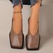 Soft-soled Women's Loafers 2026 Spring And Autumn New Style Low-heeled Large Size Casual Fashion Elegant Single Shoes_vogvips.com