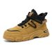 Autumn Men's High-Top Martin Boots, Trendy Versatile Work Shoes For Construction, Non-Slip Casual Short Boots_vogvips.com