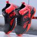 Autumn And Winter PU Leather Men's Shoes High Top Thick Bottom Basketball Shoes Sports Shoes Lace Up Korean Fashion Men's Shoes_vogvips.com