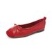Silver Ballet Single Shoes Women's Summer French Stunning Shallow Mouth Flat Bottom Ladle Shoes_vogvips.com