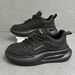 Casual Sneakers Summer New Genuine Leather Sports Trendy Versatile Training Men's Soft Sole Comfortable White Shoes_vogvips.com