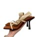 High Heel 2026 Super Popular Design One-Strap Square Open Toe Stiletto French Style Sandals For Women_vogvips.com