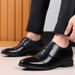 ct Suitable For All Seasons New Formal Business Leather Breathable Increasing Invisible Height Increase 6CM Men's Shoes_vogvips.com