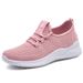 Cross-Border Plus Size Women's Casual Breathable Single Shoes Versatile Solid Color Sneakers Women_vogvips.com