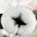 White Women Winter Shoes Warm Plush Mid-calf Waterproof Rubber Non-slip Platform Snow Boots Female Plus Size 42_vogvips.com
