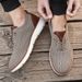Euro Step Spring And Summer New Men's Sports Casual Fashion Lightweight Breathable Slip-On Dad Large Single Shoes Size 48_vogvips.com