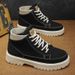 Autumn Men's High-Top Martin Boots: Trendy, Versatile, Thick-Soled, Slip-Resistant, Perfect For Sports, Casual Wear, Or_vogvips.com