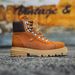 Cowhide Outdoor Tooling Boots Retro American Medium Tube Seven-hole Martin Boots Couple Thick-soled Heightening Desert Men_vogvips.com