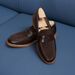 Men's Shoes Suede Penny Loafers, British Style Casual Slip On Genuine Leather Men's Shoes, Cowhide Suede Business Casual Men's Leather Shoes_vogvips.com