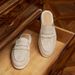 Men's Shoes Comfortable Casual Suede Sheepskin Closed Toe Slippers, Genuine Leather Flat Loafers_vogvips.com
