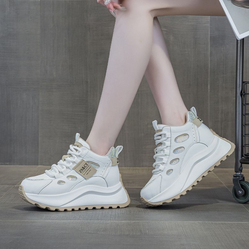 9972 Genuine Leather High-top Women's 2026 New Popular Versatile Spring And Autumn Thick-soled Sports Casual Shoes_vogvips.com