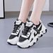 2025 Hot Spring Outdoor Running Sports Korean Style Soft Casual Mesh Versatile Thick Sole Dad Shoes For Women_vogvips.com