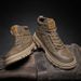 European Warm Series Shoes 2025 Autumn New Anti-Slip Wear-Resistant Outdoor Hiking Martin Men's Casual Versatile High-Top Leather Boots_vogvips.com