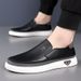 Spring Thick Bottom Outdoor Shoes Male Genuine Leather Casual Shoe Fashion All-match Mens Sneakers High Quality Skate Shoes Men_vogvips.com