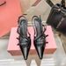 26ss Ankle Leather Pointed Patent Strap Cat Heel Sandals For Women Spring Summer Elegant Sexy Closed Toe Stiletto H_vogvips.com