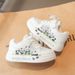 Fashionable Cartoon Girls' Sneakers 2026 Spring/Summer New Mesh Breathable Casual Non-Slip Soft Sole White Shoes For_vogvips.com