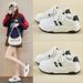 Little White Shoes Female Student Platform Heightening Shoes Sports Board Shoes Casual Shoes_vogvips.com