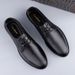 Men's Casual Leather Shoes Leather Dress Pointed Men's Shoes Shoes_vogvips.com