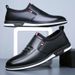 Men's Leather Business Casual Trendy 2024 Four Seasons Fashion Loafers Slip-On Lazy Shoes_vogvips.com