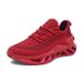 New Men's Breathable Flyknit Mesh Soft Bottom Lightweight Casual Running Anti Slip Couple Sports Shoes_vogvips.com