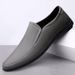 Large Size Business Casual Leather For Men, Soft Sole Driving Slip-On Lazy All-Season Single Shoes, Cowhide Men's Shoes_vogvips.com