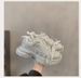European Style Chunky Sneakers For Women, Full Of Rhinestones, New Spring/autumn 2025 Style, Thick Soled, Sporty, Casual, Trendy, And Versatile._vogvips.com