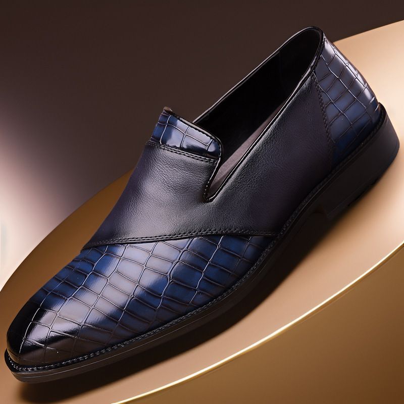 Suitable For All Seasons Autumn New Large Size Men's British Business Formal Leather Korean Version Youth Versatile Casual Hairdresser Shoes_vogvips.com