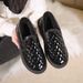 Women's Winter Cotton Shoes With Fleece 2025 New Snow Boots Thickened Non-Slip Warm Comfortable Slip-On Loafers_vogvips.com