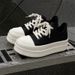 Men's 2025 New Interior Height Increasing Board Casual Versatile Trendy Big Head Canvas Shoes 18454-J_vogvips.com