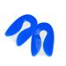 Blue silicone U shaped heel pad heel pad heel silicone heel pad soft shock absorption protect the foot_vogvips.com
