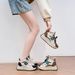 Soft Leather Dad Shoes, 2026 Spring New Model, High-top Casual Fashion Versatile Sneakers, Popular Online Women's Shoes_vogvips.com