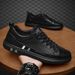 Men Autumn New Korean Fashion Board Casual Versatile Leather Internet Celebrity Little White Shoes For Men's_vogvips.com